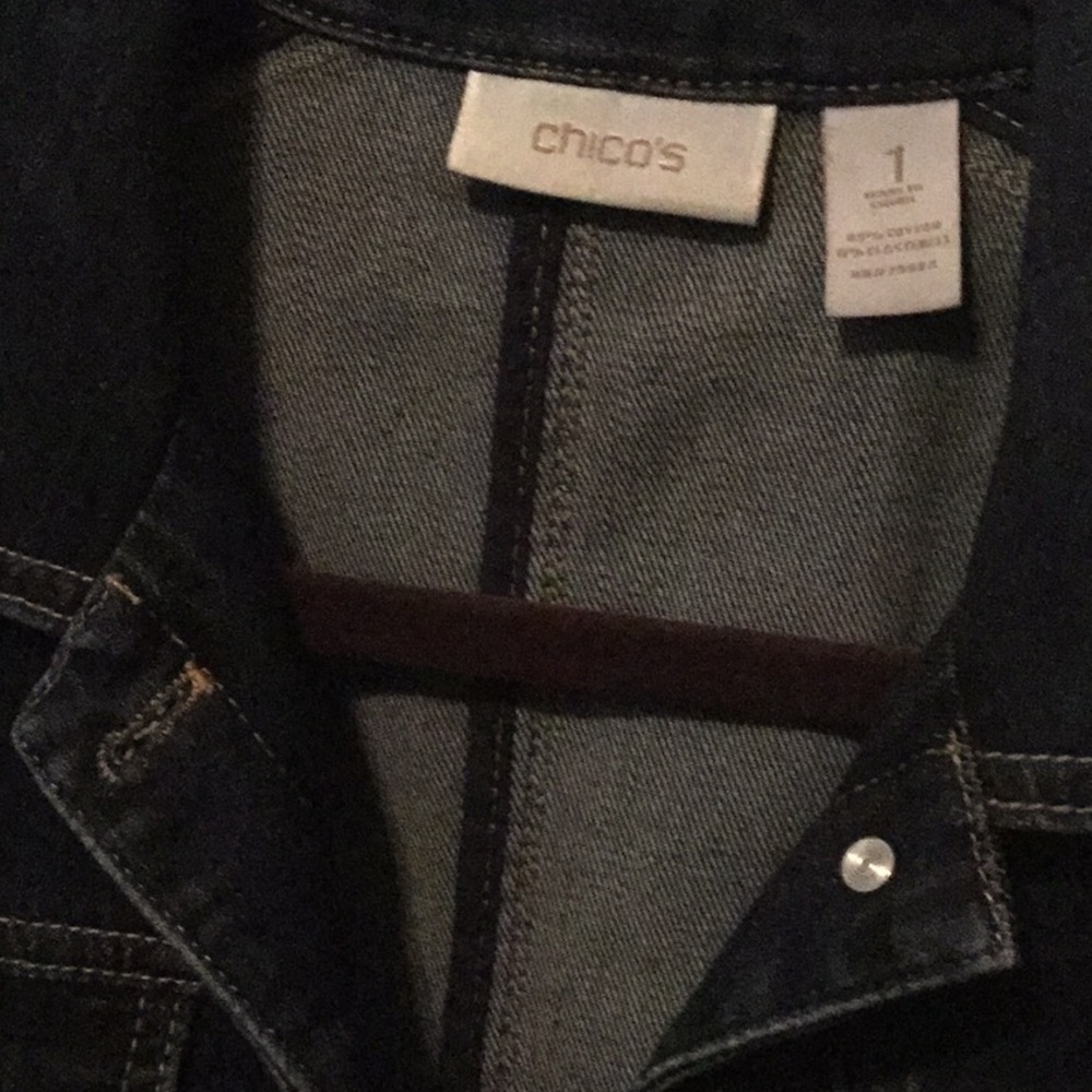 Blue jean denim jacket